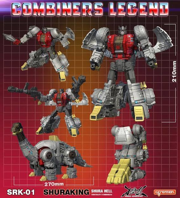 New Promo Image GCreation SRK 01 Sludge Alike Figure   Foot For Dinobot Combiner (1 of 1)